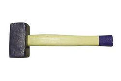 Кувалда Профи кованая с обратной фиберглассовой обрезиненной ручкой (4кг)